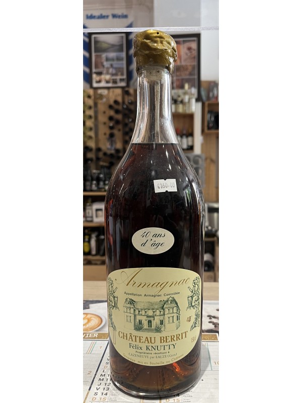 Magnum Armagnac  ténarèze  40 ans  150 cl