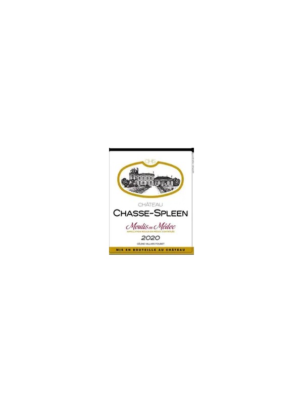 Chateau Chasse-Spleen 2020 demi bouteille 37.5 cl