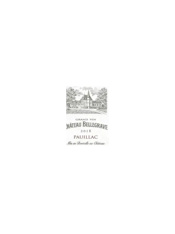 Chateau Bellegrave, Pauillac 2020  demi bouteille 37.5 cl