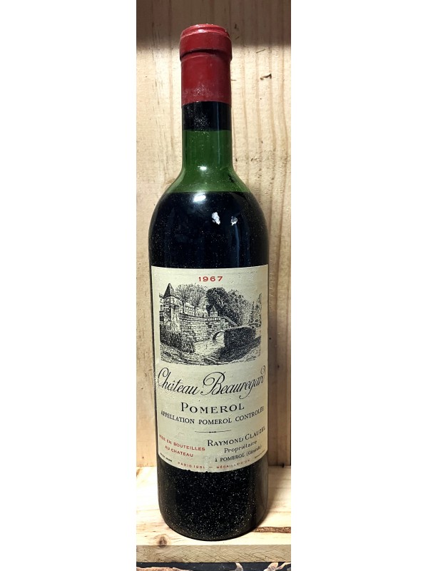 Pomerol chateau Beauregard 1967