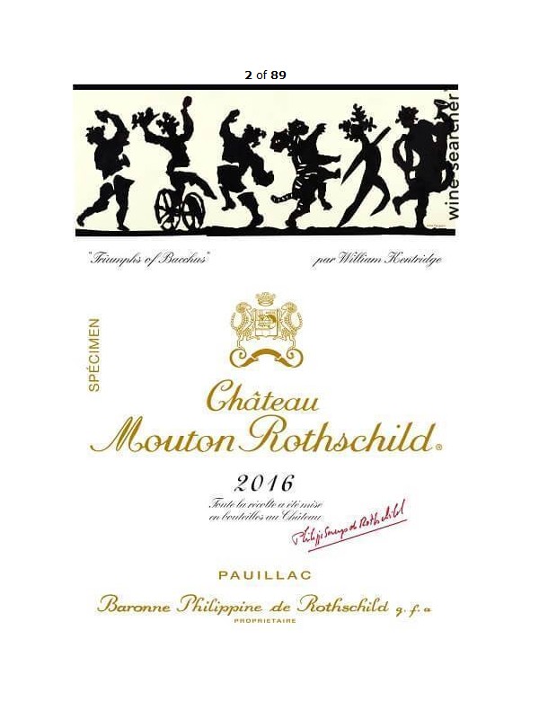 Mouton Rothschild 2016
