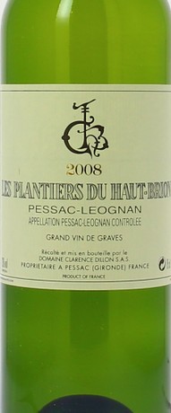 Les Plantiers du Haut-Brion 2008