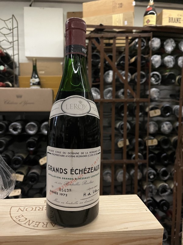 Grands Echezeaux du domaine de La Romanée Conti 1972